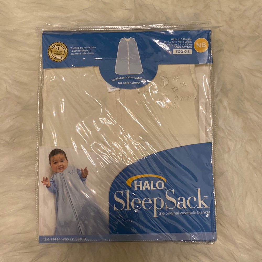 HALO NEW sleepsack wearable blanket NB